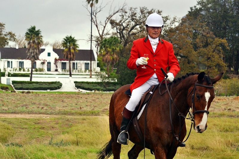 A Sugar daddy playing Polo, a very luxurious sport