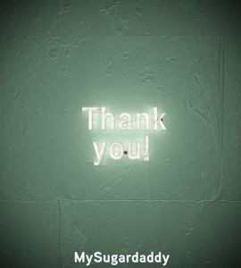 neon sign that reads thank you